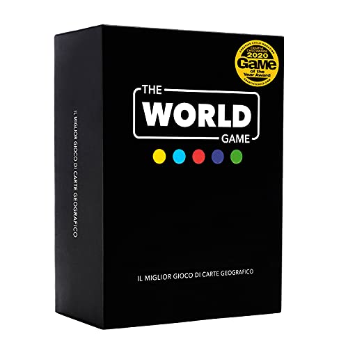 The World Game - Gioco di carte geografia - Gioco da tavolo educativo per  bambini, famiglie e adulti - Un gioco di società per ragazzi e ragazze sul  mondo - In italiano -  Shop
