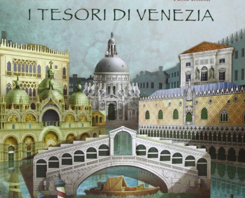 Libro pop up su Venezia