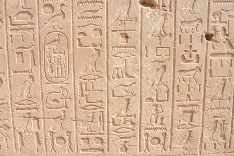 I geroglifici: la scrittura degli Egizi