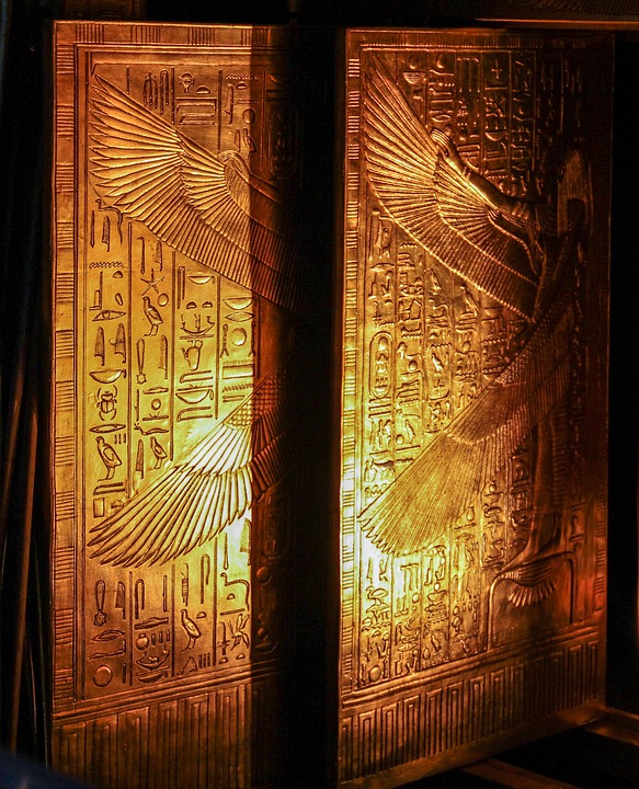 Porte d'oro tomba Tutankhamon