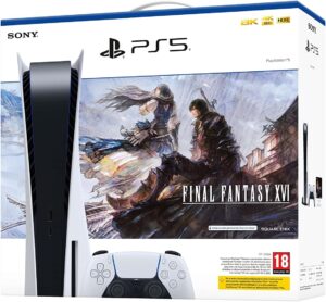 15. PlayStation 5 + Gioco Final Fantasy XVI a soli 469,99€